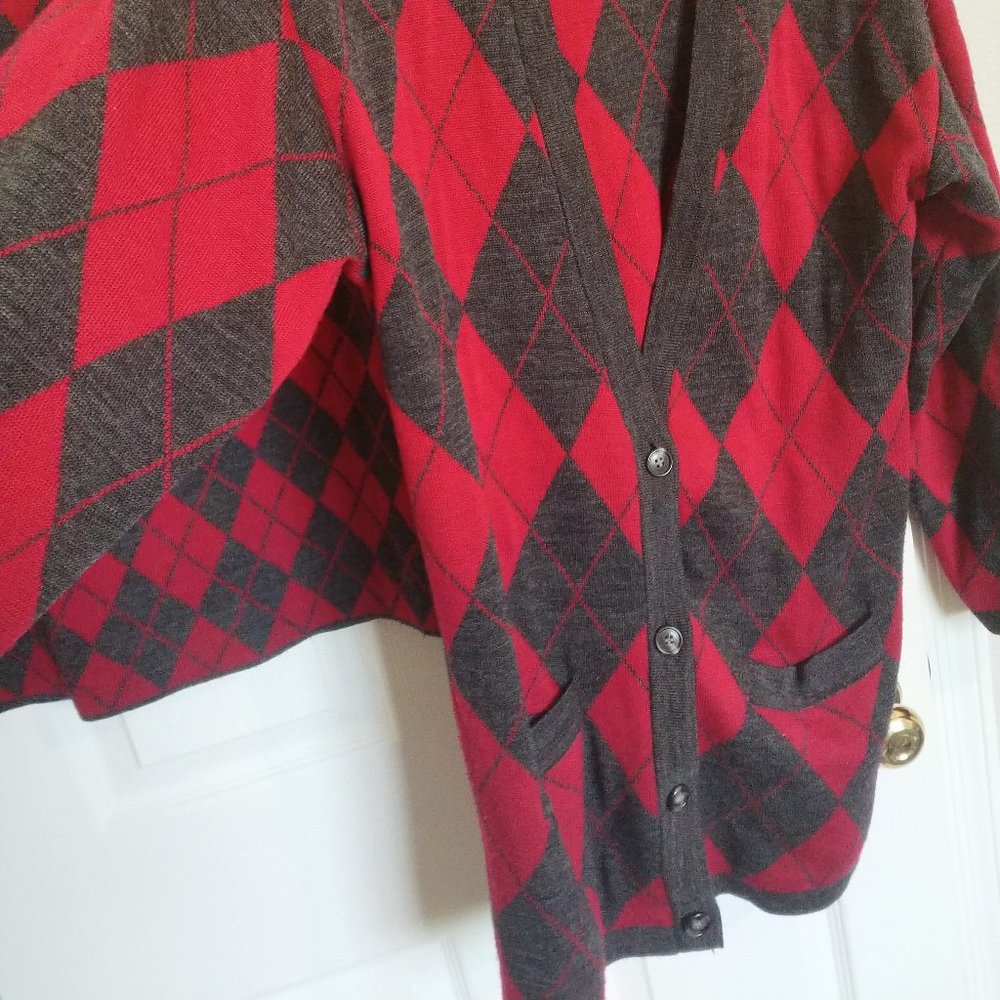 90s | VINTAGE!  WOOL Blend!   Long CARDI and SKIRT SET  L OUTSTANDING CONDITION! - Picture 10 of 10